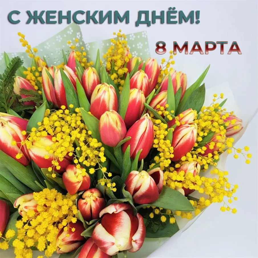 Милые женщины! Мамы, жены, дочери, сестры, бабушки! От души поздравляем вас с Международным женским днем!